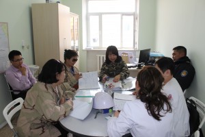 Хан-уул эрүүл мэндийн төвийн гамшгаас хамгаалах дадлага Сургуулилт зохион байгууллаа.