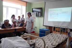 ХЭВТРИЙН ӨВЧТӨНД ГЭРЭЭР ҮЗҮҮЛЭХ АСАРГАА СУВИЛГААНЫ ЧИГЛЭЛЭЭР СУРГАЛТ ХИЙЛЭЭ
